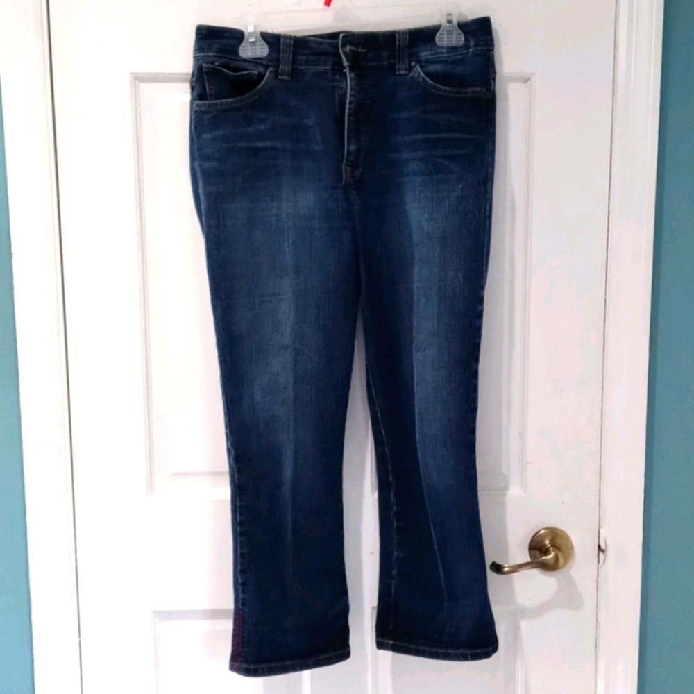 Nine West Vintage America Boho denim capris
